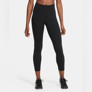 NWT Nike XS Women's Mid-Rise Legendary Tight Fit Mesh-Paneled Training Leggings